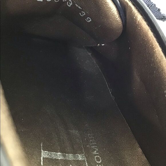 Attilio Giusti Leombruni Bow Chunky Platform Loafers Shoe Sz 39 - Picture 8 of 8